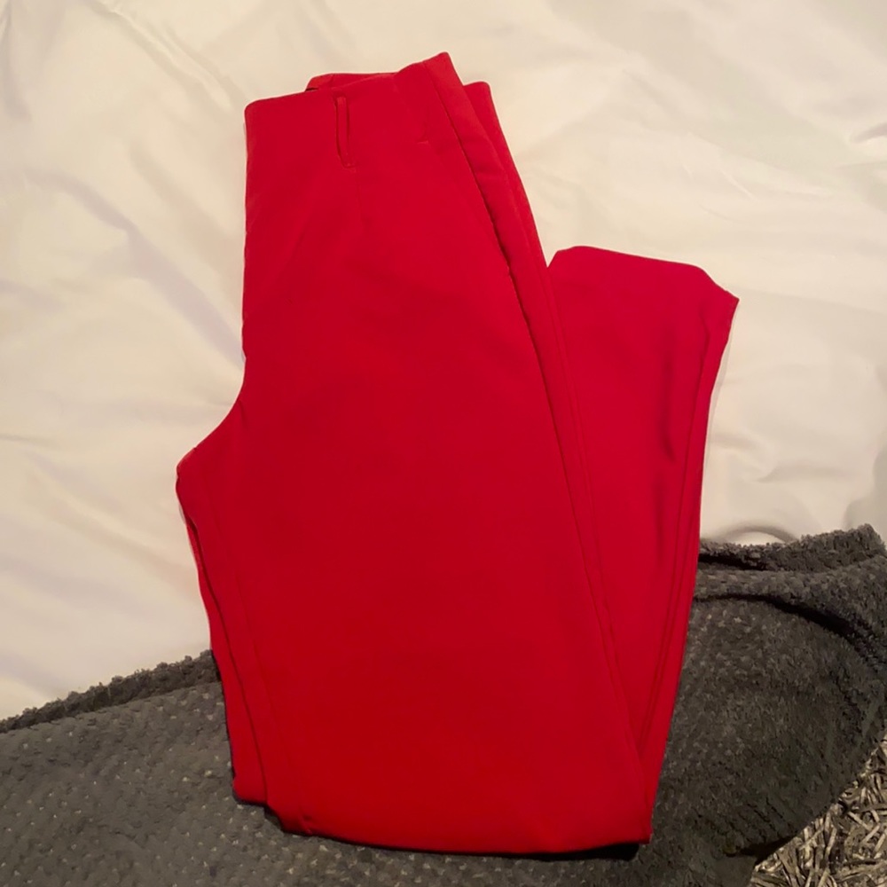 Red pants